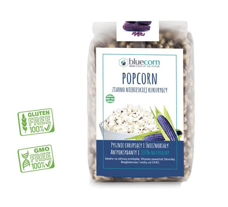 Popcorn – ziarno niebieskiej kukurydzy