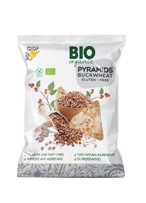 BIO PIRAMIDKI GRYCZANE, BEZGLUTENOWE, 25g