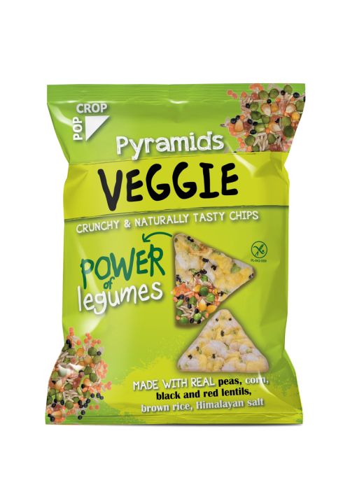 PIRAMIDKI VEGGIE, BEZGLUTENOWE, 25g